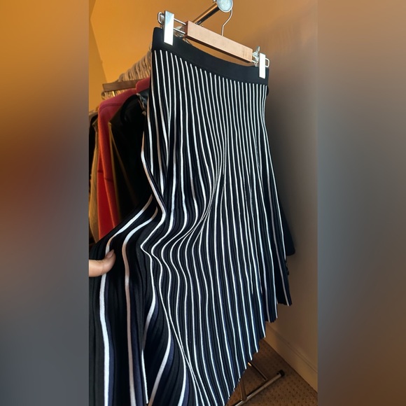 MaxMara Striped Pattern Knit Skirt - Picture 8 of 13